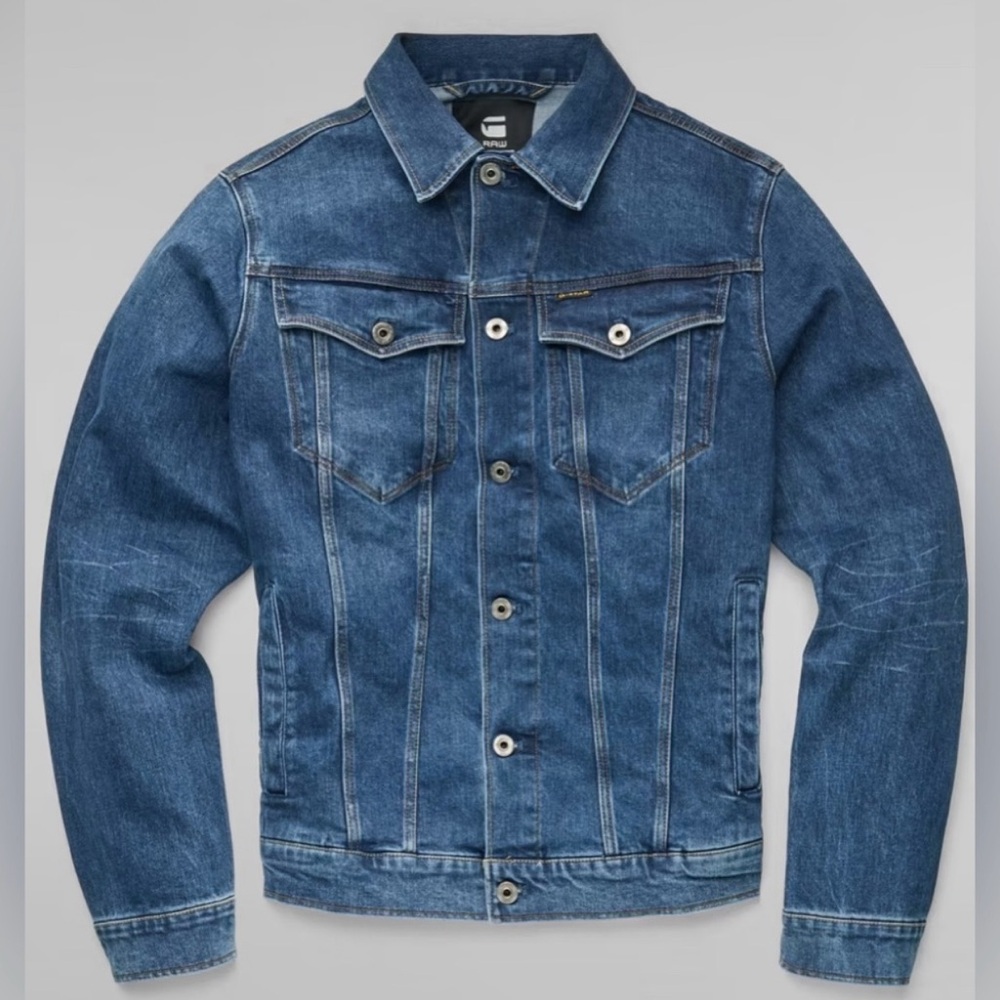 🔥 G-Star 3301 Slim Denim Jacket - Large